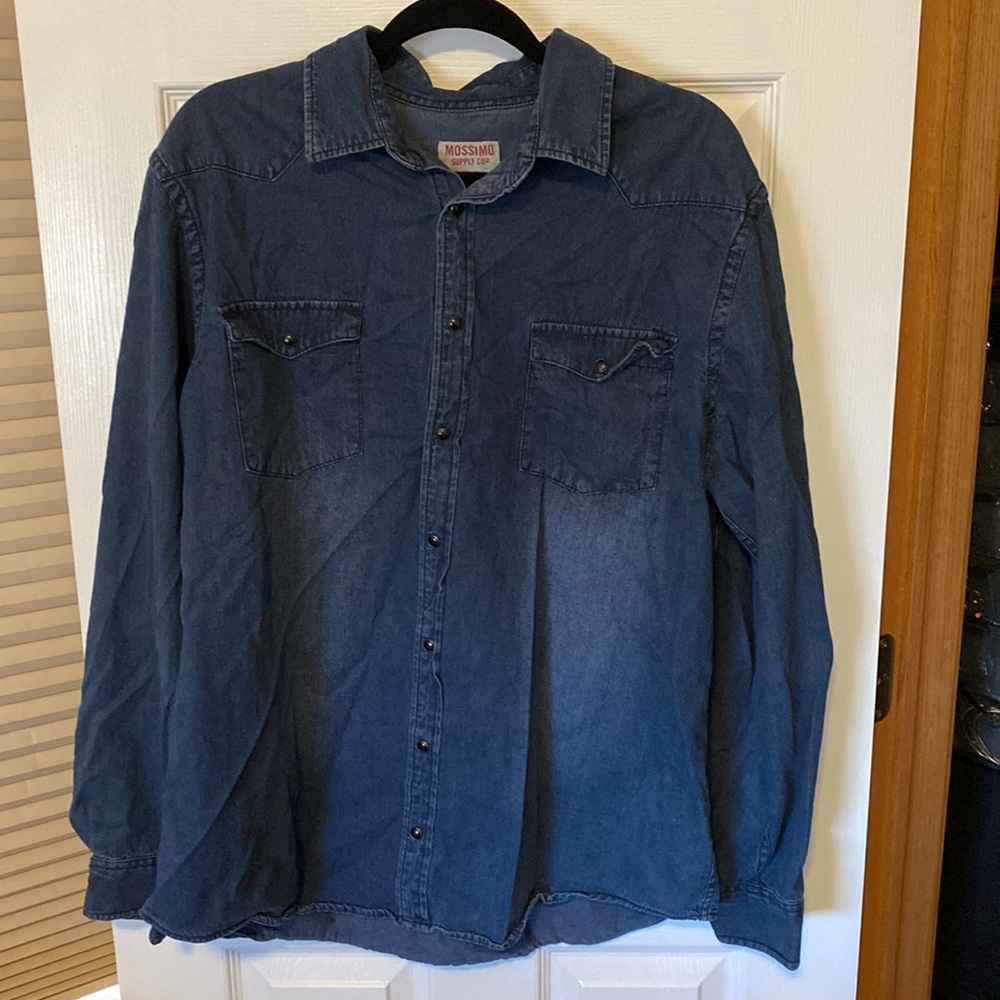 Dark Jean Shirt